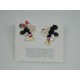Minnie y Mickey Mouse tintados